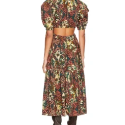 ULLA JOHNSON ROBE CLAIRE Prism -Pas Cher Tendricia Magasin ULLA WD381 V3