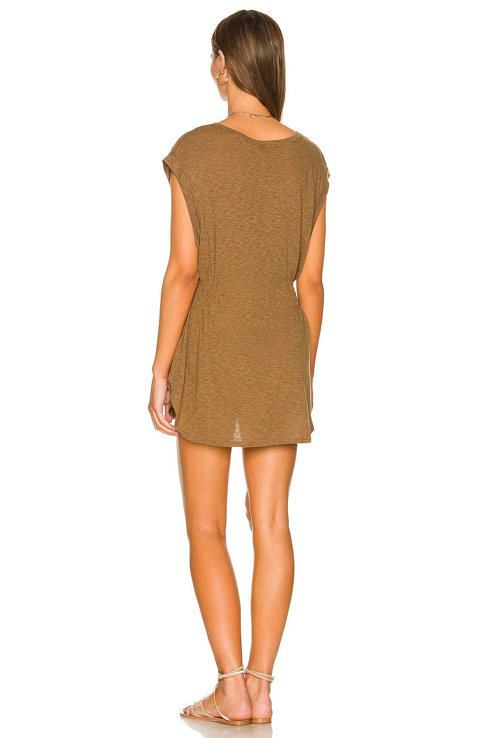 ROBE CHEMISE SWAMI Tea Leaf 5 ROBE CHEMISE SWAMI Tea Leaf – Image 3