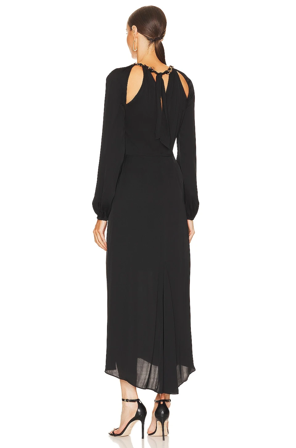 Veronica Beard ROBE FAYLA Black 5 Veronica Beard ROBE FAYLA Black – Image 3