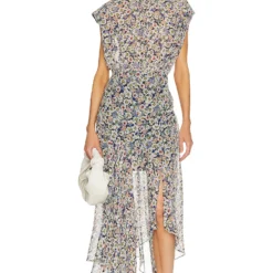 Veronica Beard ROBE ANULI Black Multi