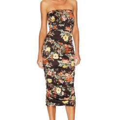 Veronica Beard ROBE KUPA Oxblood Multi