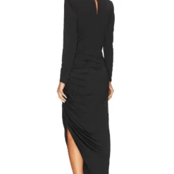 Veronica Beard ROBE TRISTANA Black 7 Veronica Beard ROBE TRISTANA Black -Pas Cher Tendricia Magasin VBRD WD91 V3