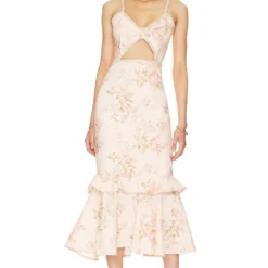 ROBE LUNA Blue Bouquet -Pas Cher Tendricia Magasin VCHP WD112 V1