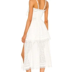 ROBE MAXI PANNA COTTA White -Pas Cher Tendricia Magasin VCHP WD35 V3