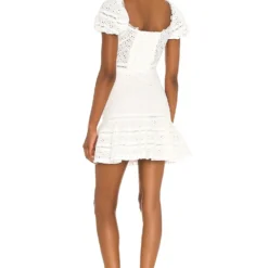 ROBE COURTE PRALINE White -Pas Cher Tendricia Magasin VCHP WD36 V3