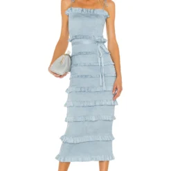 ROBE MI-LONGUE LILY White -Pas Cher Tendricia Magasin VCHP WD42 V1