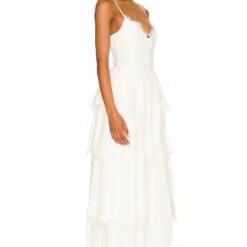 ROBE CAMIA White -Pas Cher Tendricia Magasin VCHP WD52 V3