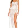 ROBE DE SOIRÉE OPHILIA White 1 ROBE DE SOIRÉE OPHILIA White -Pas Cher Tendricia Magasin VCHP WD73 V1