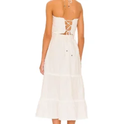 ROBE MI-LONGUE PENNY White 9 ROBE MI-LONGUE PENNY White -Pas Cher Tendricia Magasin VCHP WD74 V3