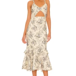 ROBE LUNA Blue Bouquet -Pas Cher Tendricia Magasin VCHP WD75 V1 1