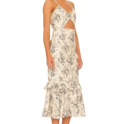 ROBE LUNA Blue Bouquet -Pas Cher Tendricia Magasin VCHP WD75 V2