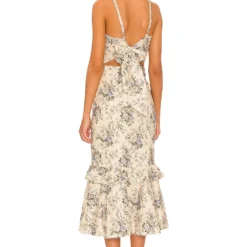 ROBE LUNA Blue Bouquet -Pas Cher Tendricia Magasin VCHP WD75 V3