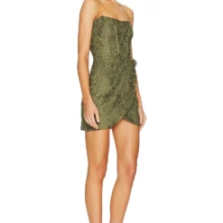 ROBE NIGELLA Olive 9 ROBE NIGELLA Olive -Pas Cher Tendricia Magasin VCHP WD97 V2