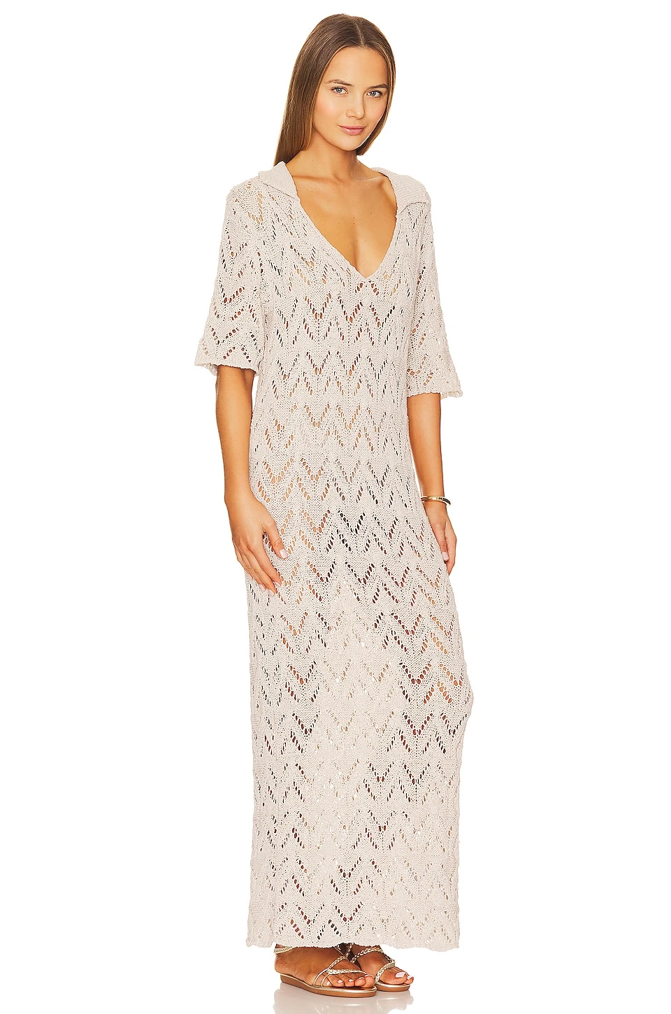 ROBE JACQUELINE Putty 4 ROBE JACQUELINE Putty – Image 2