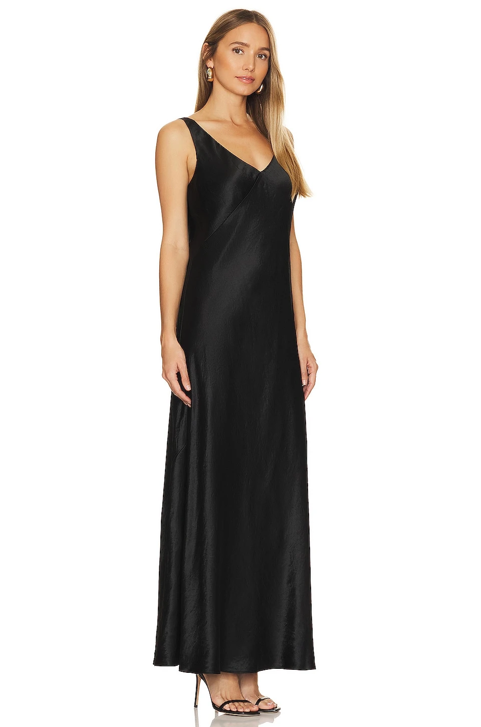 Vince ROBE V-NECK Black 4 Vince ROBE V-NECK Black – Image 2