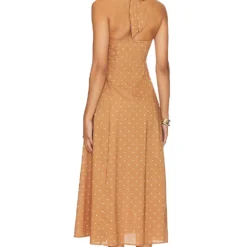 ROBE DÉBARDEUR MIDI Micro Polka Biscotti Multi -Pas Cher Tendricia Magasin WWWR WD77 V3