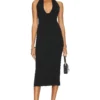 ROBE DÉBARDEUR MIDI Black 1 ROBE DÉBARDEUR MIDI Black -Pas Cher Tendricia Magasin WWWR WD87 V1