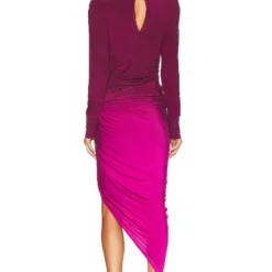 ROBE MI-LONGUE GENESIS Beet Ombre -Pas Cher Tendricia Magasin YOUN WD1228 V4