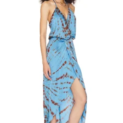 ROBE CARACO SIREN Roobios Tigereye Wash -Pas Cher Tendricia Magasin YOUN WD1243 V2