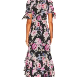 ROBE MAXI LYDIA Celestica Black 7 ROBE MAXI LYDIA Celestica Black -Pas Cher Tendricia Magasin YUMI WD547 V3