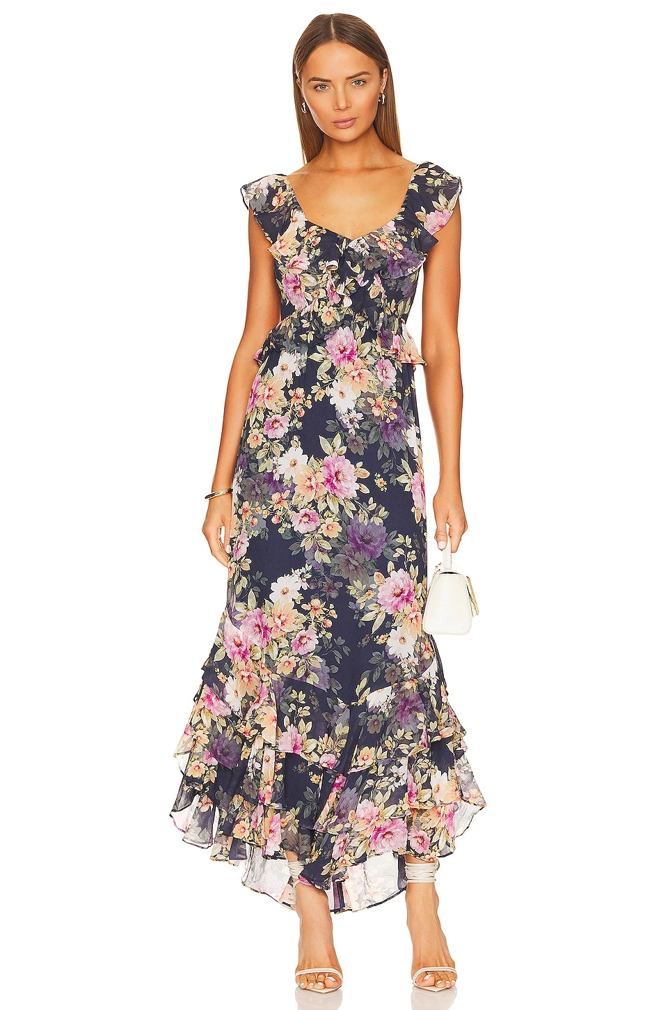 ROBE MI-LONGUE MARZENA Serenity Ivory 7 ROBE MI-LONGUE MARZENA Serenity Ivory – Image 5