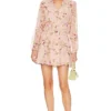 ROBE COURTE LOVE ALWAYS Floral Dawn Blush -Pas Cher Tendricia Magasin YUMI WD554 V1