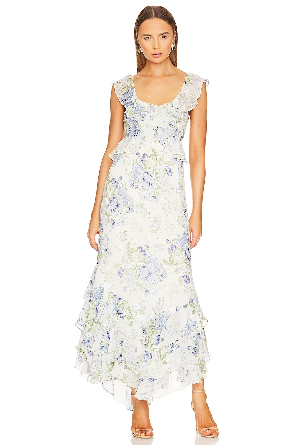 ROBE MI-LONGUE MARZENA Serenity Ivory 3 ROBE MI-LONGUE MARZENA Serenity Ivory