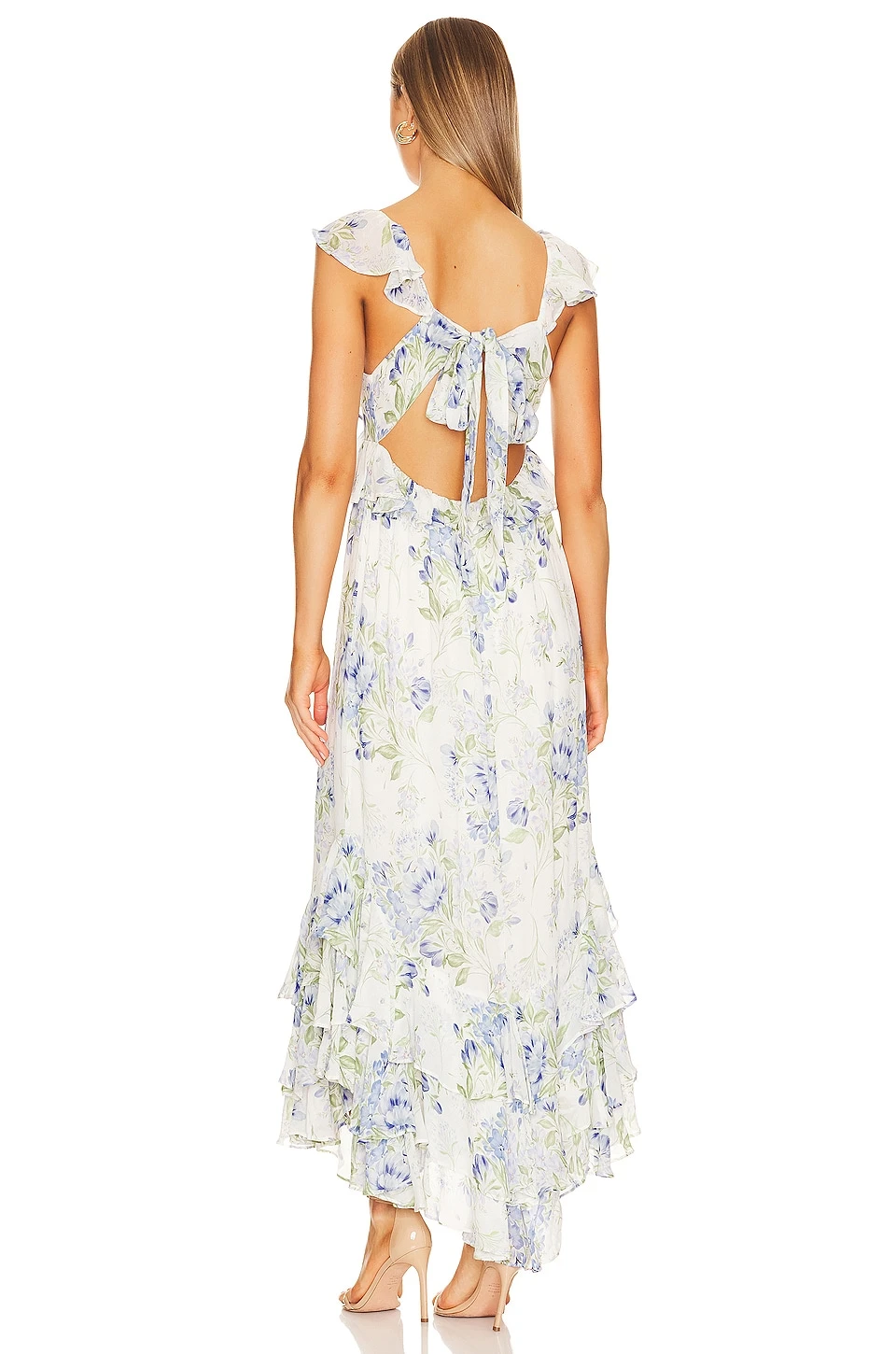 ROBE MI-LONGUE MARZENA Serenity Ivory 5 ROBE MI-LONGUE MARZENA Serenity Ivory – Image 3